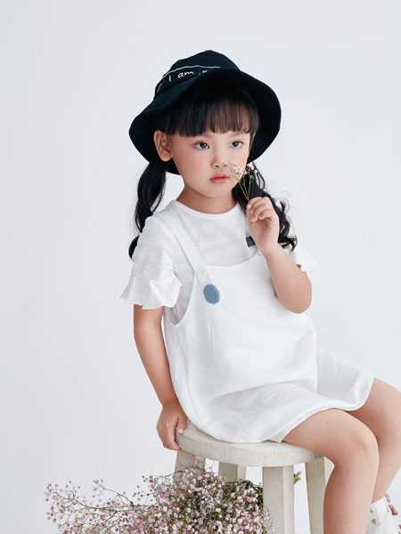 DIZAI童装品牌2019春夏新款韩版儿童两件套装中大童洋气