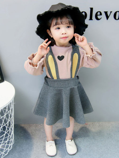 小噜猫童装品牌2019春夏韩版女宝宝风衣女童外套