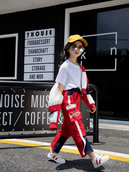 韩米娜风尚童装品牌2019春夏运动卫衣男孩帅气韩版潮衣