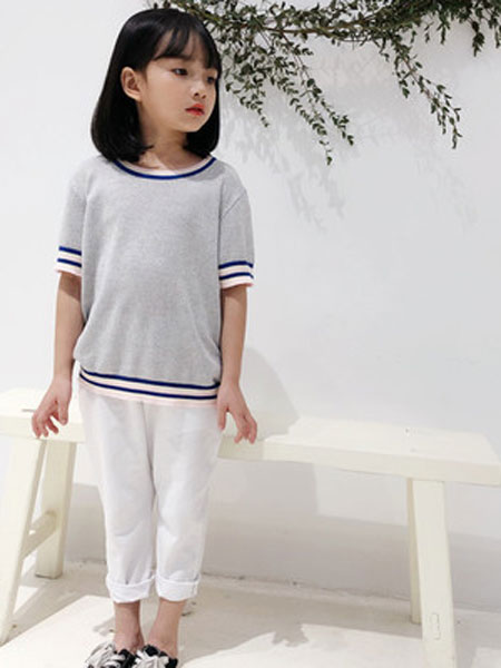 HYSUMICO童装品牌2019春夏针织短袖柔软舒适短袖百搭T恤
