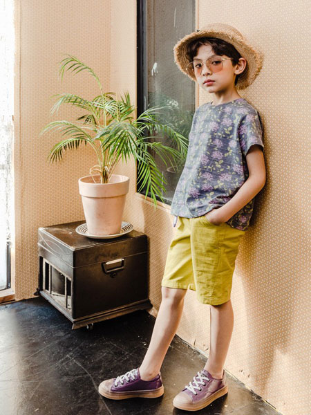 卡拉美Karamel童装品牌2019春夏新品洋气两件套潮