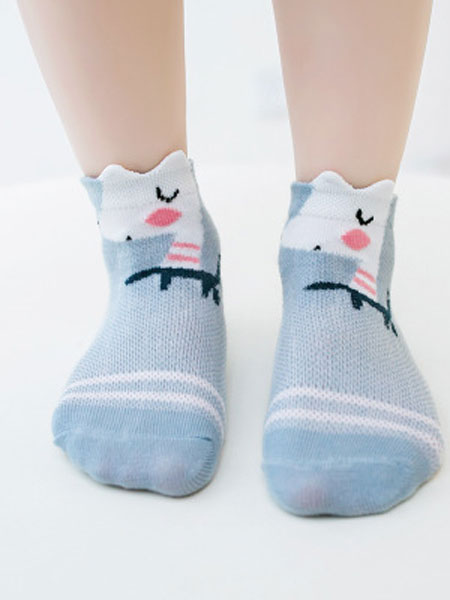 诗远婴童用品 立体动物超薄婴儿袜子