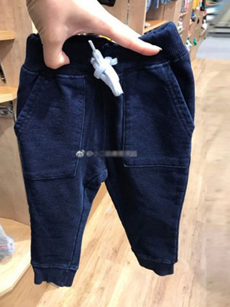 飞阳童装品牌2019春夏纯棉儿童牛仔裤子