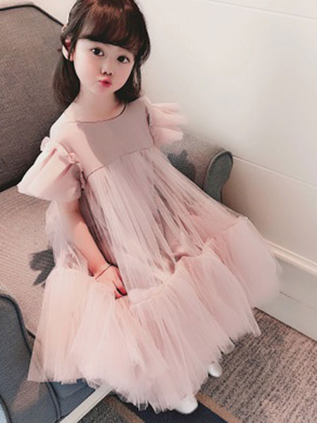 同宣童装品牌2019春夏韩版洋气女孩公主裙