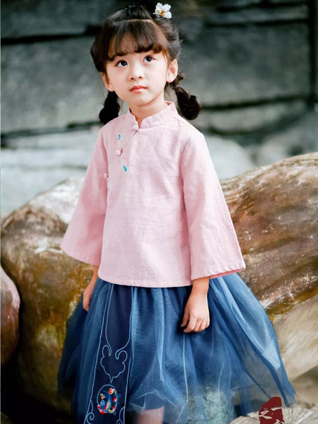 一分之一童装品牌2019春夏中国风衣服复古风民族服装