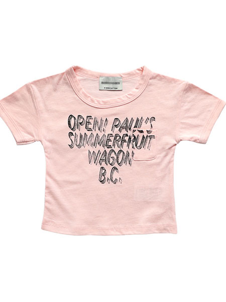 BAPELET KIDS童装品牌2019春夏针织平纹薄款半袖上衣
