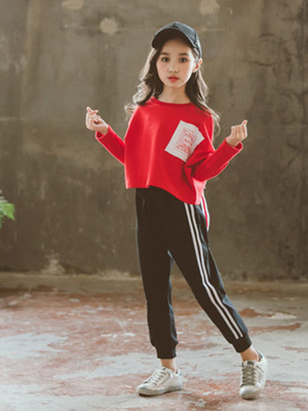 童装品牌2019春夏洋气儿童时髦两件套