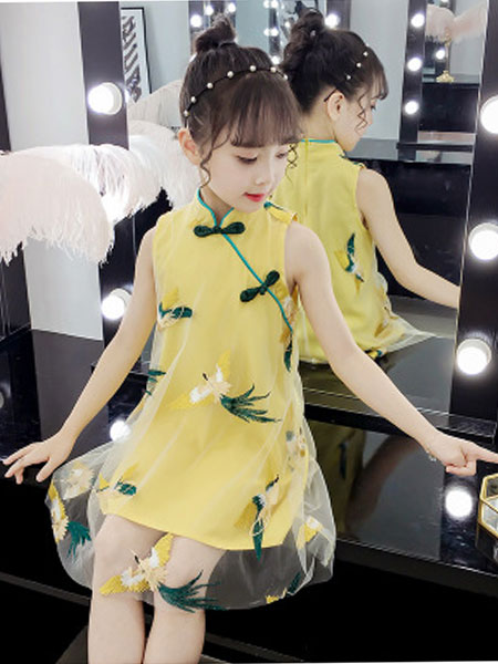 童装品牌2019春夏洋气连衣裙