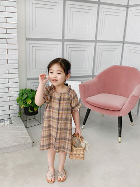 豹纹兔童装品牌2019春夏韩版儿童宝宝连衣裙