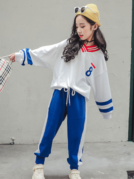 童装品牌2019春夏韩版套装儿童洋气两件套