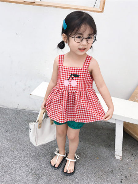 童装品牌2019春夏韩版休闲时尚洋气两件套