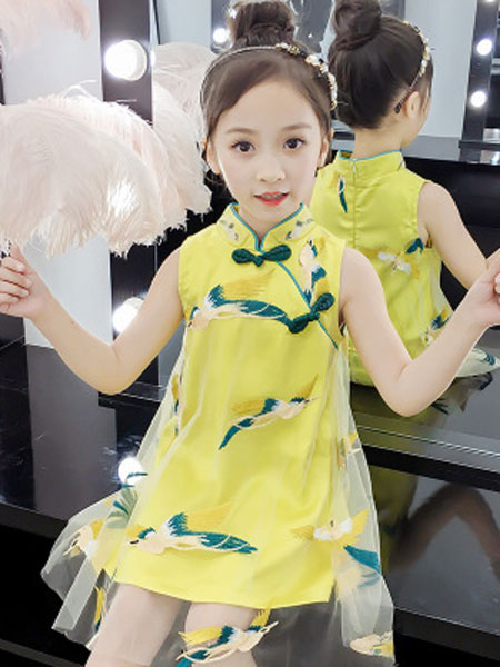 童装品牌2019春夏女孩韩版公主裙