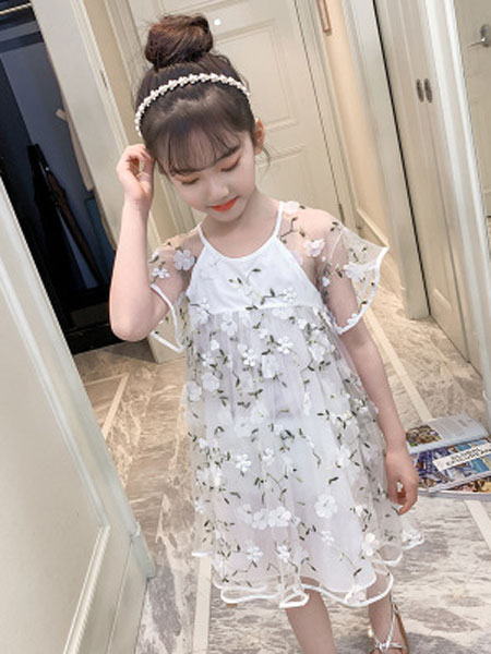 童装品牌2019春夏时尚连衣裙