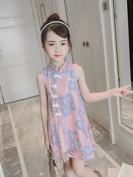 童装品牌2019春夏时尚连衣裙