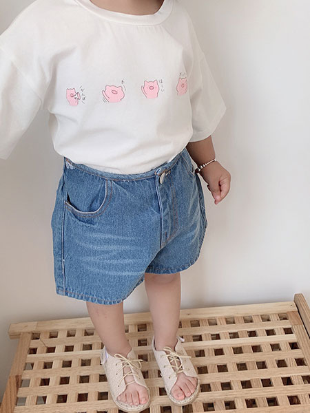 童尛童装品牌2019春夏女童牛仔裤