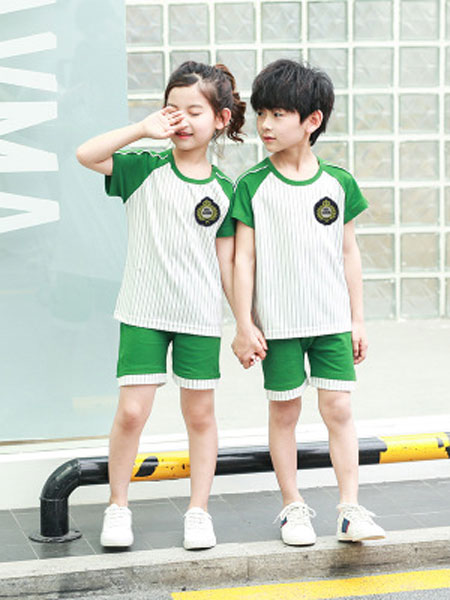 童装品牌2019春夏小学生校服班服套装