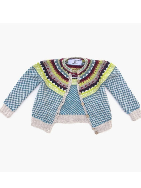 Original Handmade Knitwear童装品牌新款时尚经典针织开衫