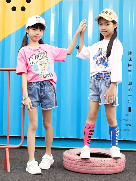 卡丁童鞋品牌2019春夏运动板鞋松糕韩版小白鞋网鞋