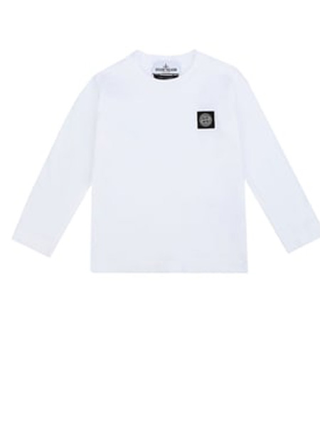 Stone Island Junior童装品牌2019春夏纯色T恤