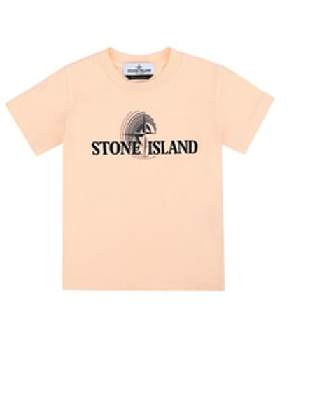 Stone Island Junior童装品牌2019春夏纯色T恤