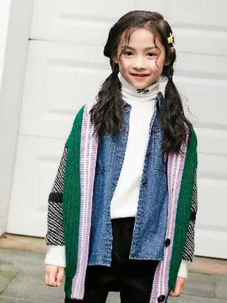 猫王COROLCAT童装品牌2019秋季新款韩版时尚百搭松针织衫外套