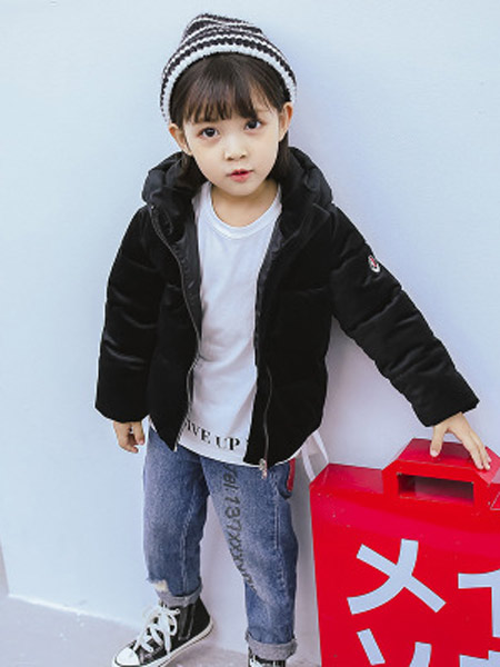 童装品牌2019秋冬新款韩版时尚洋气羽绒服外套