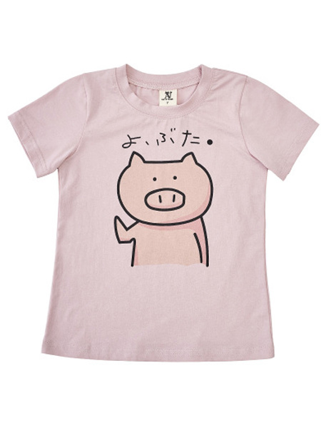 童一密度童装品牌2019春夏新款韩版短袖卡通小猪可爱全棉圆领t恤上衣