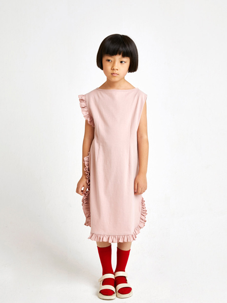 Milk & Biscuits童装品牌2019春夏新款韩版甜美复古连衣裙
