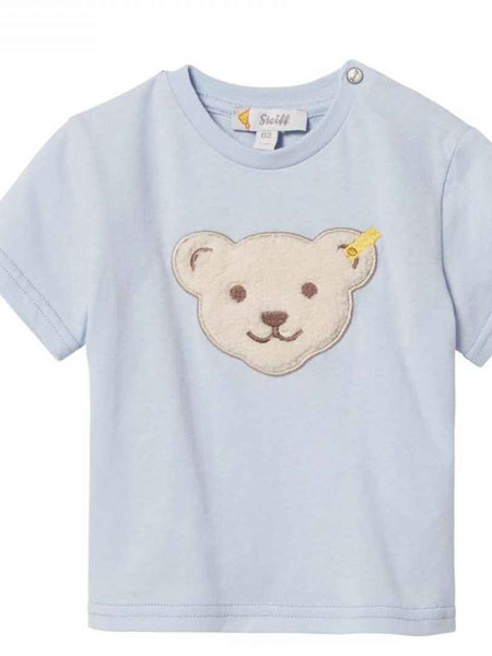 Steiff童装品牌2019春夏女婴童装纯棉图案舒适短袖T恤