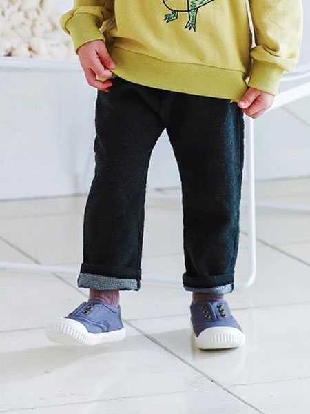 JJ PARK童装品牌2019秋季直筒宽松立体剪裁个性潮流休闲长裤男童