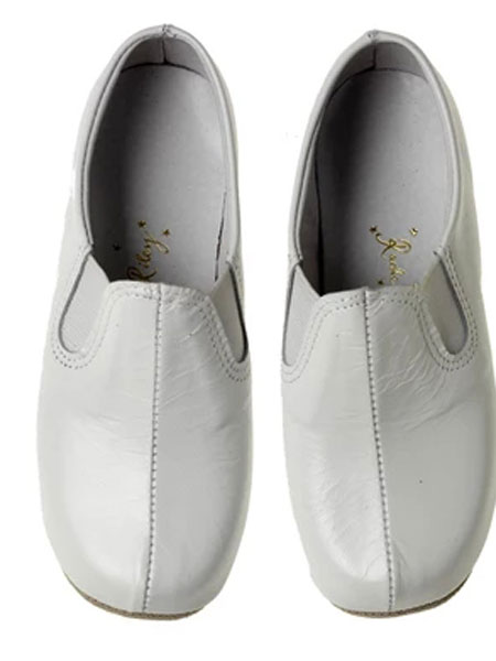 Rachel Riley童装品牌2019春夏二层牛皮脚感感舒适的爆款镂空豆豆鞋白色