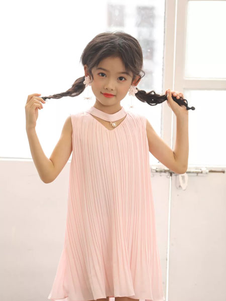 美可儿童装品牌2019春夏可爱休闲小清新裙子
