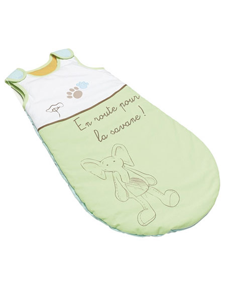 茉宝婴童用品大象字母印花宝宝睡袋