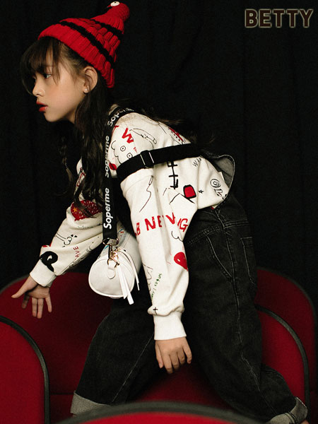 贝蒂小羊童装品牌2019秋冬新款韩版显瘦打底衫上衣
