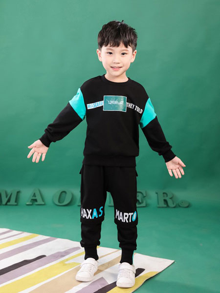 Maomier猫咪儿童装品牌2019秋冬韩版休闲时尚青少年个性卫衣