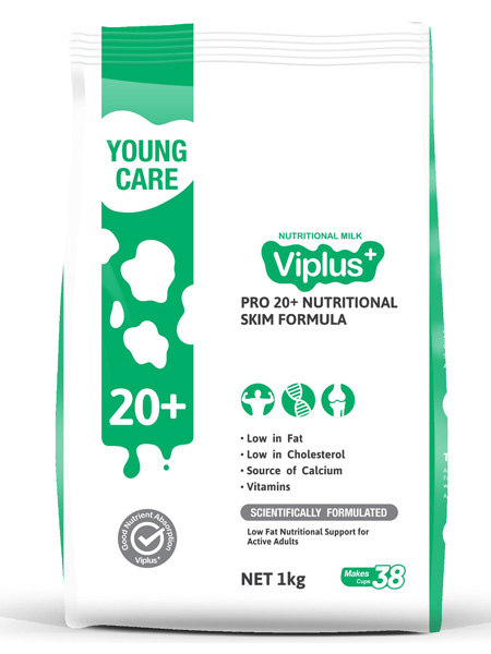 婴儿食品Viplus20+青年脱脂奶粉