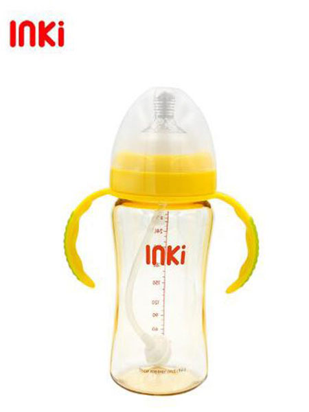 婴童用品奶瓶黄色