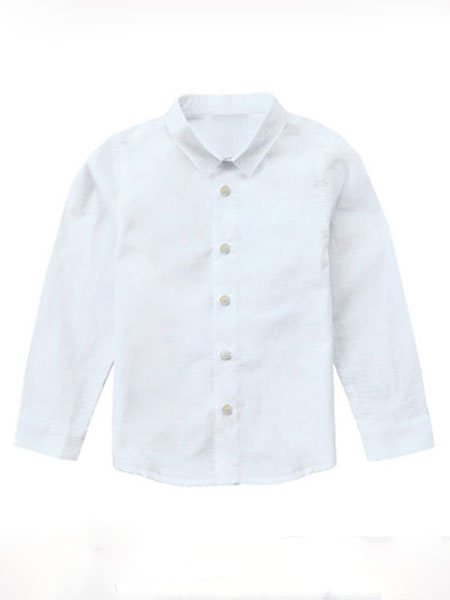 童装品牌2019秋冬白色衬衫