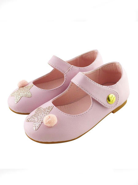 Little Garden童鞋品牌2019春夏娃娃鞋粉色