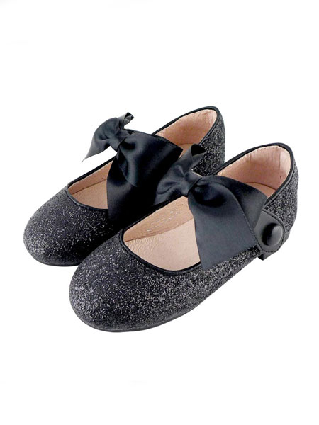Little Garden童鞋品牌2019春夏娃娃鞋黑色