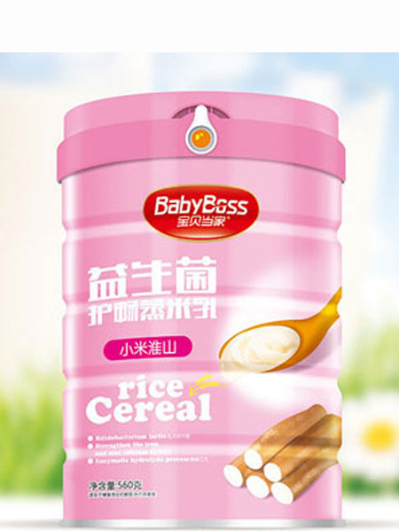 婴儿食品小米淮山益生菌护畅蒸米乳