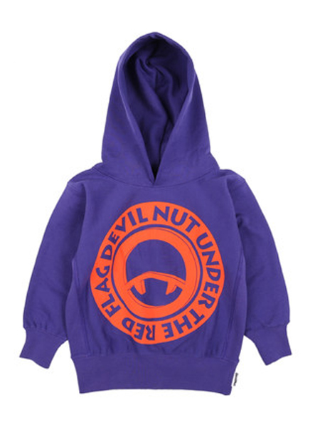 DEVILNUT童装品牌2019秋冬印花连帽卫衣