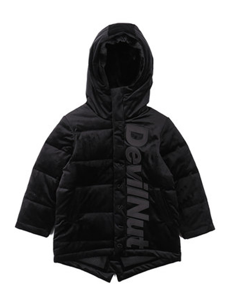 DEVILNUT童装品牌2019秋冬加绒宝宝服连帽