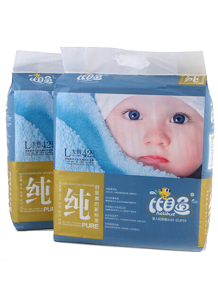 婴童用品加棉快吸纯品质婴儿纸尿裤L码50片