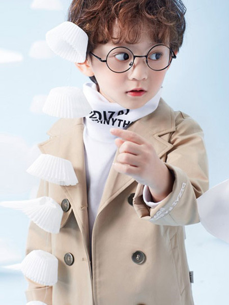 DIZAI童装品牌2019春夏外套纯色时髦洋气水洗纯棉韩版