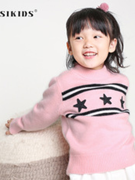 NUSIKIDS童装品牌2019秋季针织衫上衣韩版潮洋气