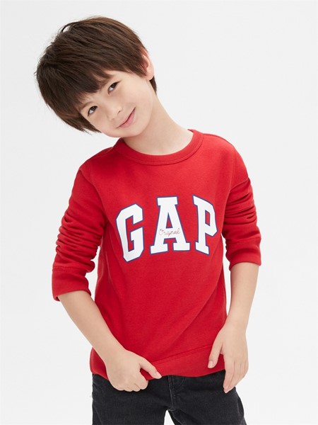 GAP童装品牌2019秋冬男童纯棉卫衣
