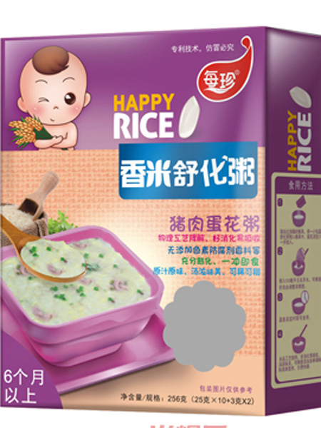 每珍嬰兒食品香米