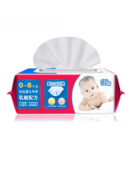 婴童用品乳嫩配方婴儿湿巾（80片装）