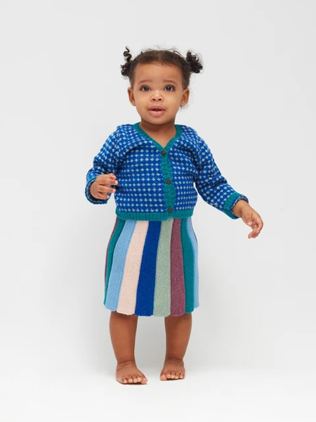 Oeuf NYC童装品牌2020秋冬宝宝开衫针织外套
